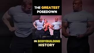 THE GREATEST POSEDOWN 👀 🥶 bodybuilding ronniecoleman8 gymedit oldschoolbodybuilding jaycutler [upl. by Nhguavoj]