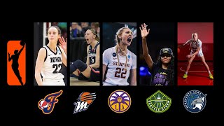 MY WNBA MOCK DRAFT [upl. by Gracie]