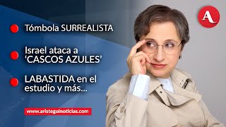 AristeguiEnVivo  Indignación por tómbola judicial tren MéxicoQuerétaro en tres años  141024 [upl. by Abita]