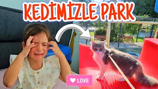 EVANIN KEDİSİ PARKTA  Kedimiz Beep ile Parkta Eğlenceli Vakitler [upl. by Eikram]