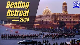 Beating Retreat Ceremony  2024 [upl. by Teufert344]