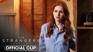 The Strangers Chapter 1 2024 Official Clip ‘Knock Knock’  Madelaine Petsch [upl. by Aicats]