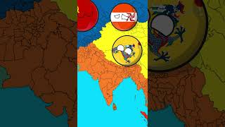 Akhand Bharat and Qing ready to cure Soviet 😱 Part 16 shorts countryballs [upl. by Idelson]