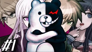 Time For My FIRST Danganronpa Experience Trigger Happy Havoc  Part 1 [upl. by Lynett]