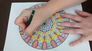 ASMR Mindful Mandalas 100 vol 2 [upl. by Hcra]