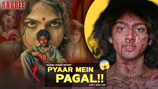 Saaree Movie Teaser Review Hindi 😱  Love amp Conflict  Ghaus Star [upl. by Vanya]