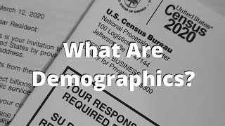 Demographics Explained What Are Demographics [upl. by Gould]