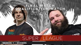 Reid Duke Izzet Prowess vs Caleb Durward Golgari Yawgmoth  Modern Super League  Season 1 [upl. by Ayotac]