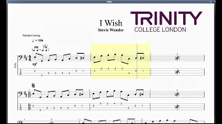 I Wish Trinity Grade 4 Bass [upl. by Brock]