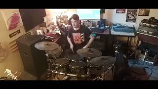 Days N Haze Misanthropic Drunken Loner Drum Cover [upl. by Nednal146]