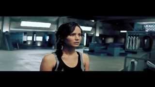 HD The Hunger Games Catching Fire  Deleted Scene  Finnick Ties Knot [upl. by Yllrebmik]