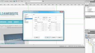 How to make a website in Dreamweaver using Div tags and CSS part 1 [upl. by Eissat]