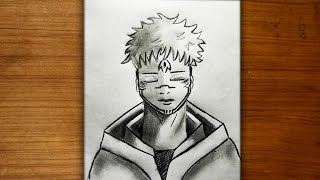 anime drawing  how to draw sukuna step by step easy tutorial for beginners  jujutsu kaisen [upl. by Duax]