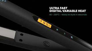 Revamp  Progloss Touch Digital Hair Straightener [upl. by Werdna537]