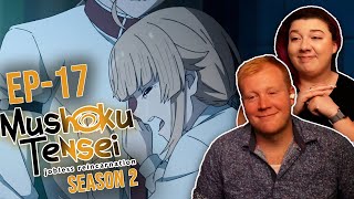 Oh Rudy really had to dig into his emotional toolbox for this 😬😭 Mushoku Tensei s2 e17 reaction [upl. by Nikral670]