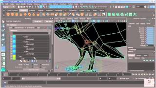 AS Maya Tutorial for Beginners 2016 29  Painting Weights [upl. by Meggie]