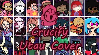 Crucify but Every Turn Another Character Sings It  UTAU Cover [upl. by Nadaha991]