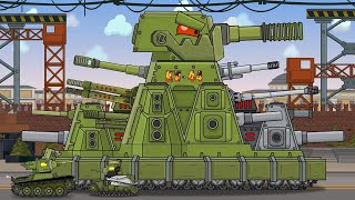 KV44M2 New Brother  Cartoons about tanks [upl. by Ecnahc394]