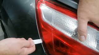 How to remove tail light Nissan Qashqai [upl. by Airehs49]