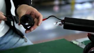 Battery Installation of S3 carbon scooter [upl. by Borden]