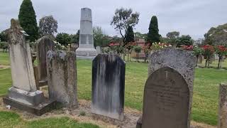 Fawkner Cemetery Walkthrough part 3 Pioneer Section [upl. by Randolph515]