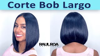 Corte de Pelo Bob Largo RAUL ROA ESTILISTA [upl. by Hayley]