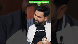 Rohit funny entertainment thekapilsharmashow wordcup2024 [upl. by Ornas]