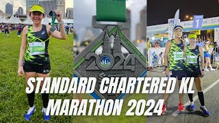 KUALA LUMPUR STANDARD CHARTERED HALF MARATHON 2024 [upl. by Adian]