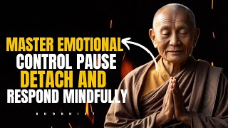 The Power of Not Reacting Mastering Emotional Control in 12 Simple Steps  A Buddhist [upl. by Prosper]