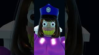 BARNIEs PRISON ESCAPE 2 OBBY ALL JUMPSCARES amp WALKTHROUGH roblox shorts [upl. by Eerej]