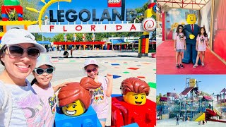 LEGOLAND FLORIDA 2023 LEGOLAND THEME PARK 2023  LEGOLAND REVIEW amp TOUR [upl. by Ylrebmi]