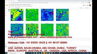 Hyperspectral image Analysis  classification  Python Code [upl. by Nerradal]