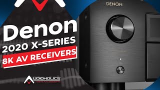 Denon Virtual Press Event  New 8K Ready XSeries AV Receivers [upl. by Ecyak]