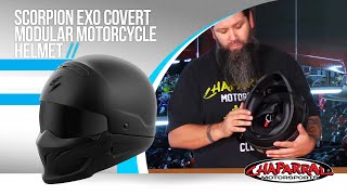 Scorpion EXO Covert Modular Motorcycle Helmet Review Special Ops Outlaw Bandit [upl. by Brear]