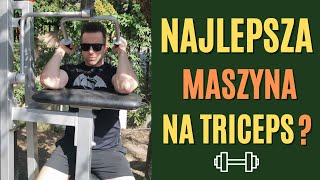 NAJLEPSZA MASZYNA na TRICEPS ❓ [upl. by Hsital]