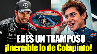 😱 ¡Casi provoca un ACCIDENTE 😱Franco Colapinto sorprende en la F1 [upl. by Eehc377]