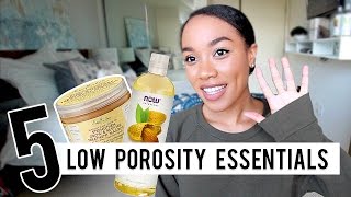 Best Oils for Low Porosity and Protein Sensitive Natural Hair [upl. by Jessica]