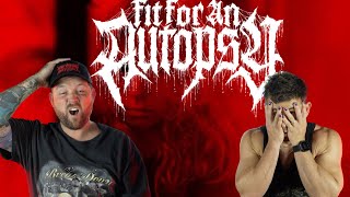 FIT FOR AN AUTOPSY “Red Horizon”  Aussie Metal Heads Reaction [upl. by Benoit216]