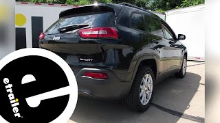 etrailer  Best 2018 Jeep Cherokee Hitch Options [upl. by Engelbert]