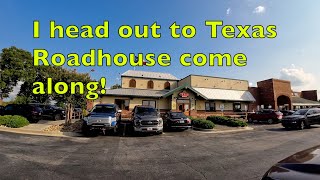 I take the motorcycle to Texas roadhouse ride with me [upl. by Damahom446]