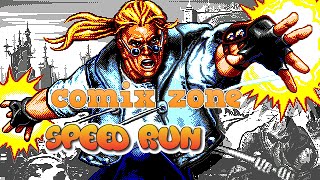 COMIX ZONE 🔴 speedrun [upl. by Esalb627]