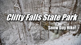 Clifty Falls State Park  Snow Day Hike [upl. by Atul259]