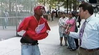 Tupac spitting at reporters 1994 [upl. by Eremehc]