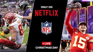 CALENDARIO TEMPORADA 2024  NETFLIX transmitirá NFL  CHIEFS JUGARÁ toda la SEMANA [upl. by Weisler]