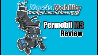 Permobil M3 Version 2 with Light Package  Fully Loaded  Mid wheel Drive  Review  4572 [upl. by Mahsih]