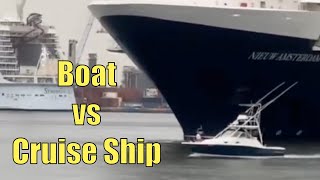 Boat vs Cruise Ship  Boneheaded Boaters of the Week  Broncos Guru [upl. by Sapers616]