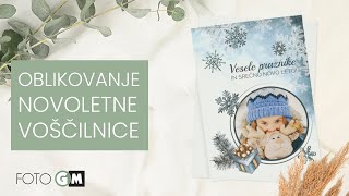 Oblikovanje voščilnice [upl. by Cherin]