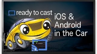 Google Chromecast in the Car Android amp iOS Demo [upl. by Myrle]