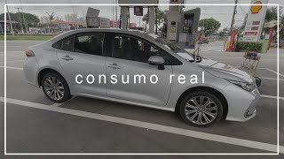 CONSUMO REAL do TOYOTA COROLLA 20 XEi 2022 ⛽  Aferição na BOMBA [upl. by Georgianne]