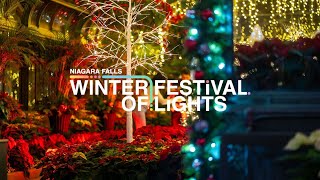 2024  2025 The Niagara Falls Winter Festival of Lights [upl. by Adidnac370]